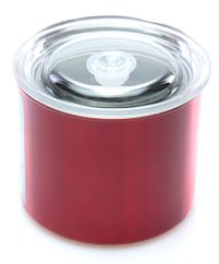 Airscape nádoba na uskladnenie kávy malá, červená farba