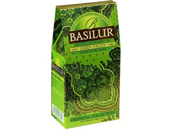 Basilur Green Valley, zelený sypaný čaj 100g