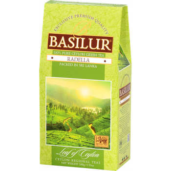 Basilur Radella, zelený sypaný čaj 100g