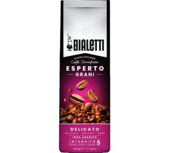 Bialetti Esperto Grani Delicato, zrnková káva, 500g