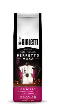 Bialetti Perfetto Moka Delicato, mletá káva 250g