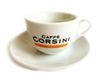 Cappuccino šálka Corsini s podšálkou