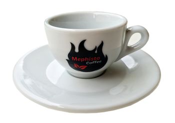 Espresso šálka Mephisto s podšálkou