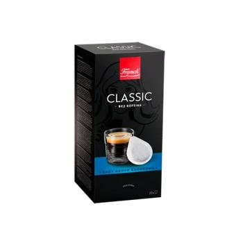 Franck Espresso Extra bez kofeínu, porciovaná káva 20ks x 7g