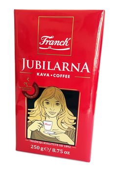 Franck JUBILARNA Exlusive, mletá káva 250g