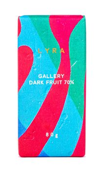 LYRA GALLERY Dark fruit, horká 70% čokoláda, 80g