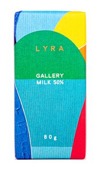 LYRA GALLERY Milk, mliečna 50% čokoláda, 80g
