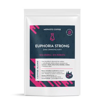 Mephisto Euphoria Strong, zrnková káva 1 kg