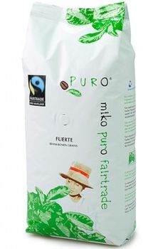 PURO Fairtrade Fuerte, zrnková káva 1kg